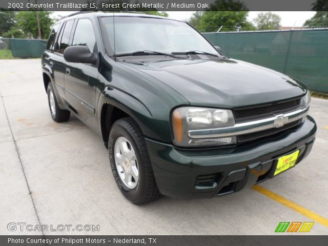 2002 Chevrolet TrailBlazer LS in Forest Green Metallic