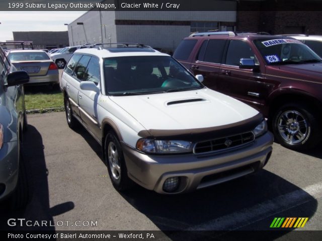 1999 Subaru Legacy Outback Wagon in Glacier White