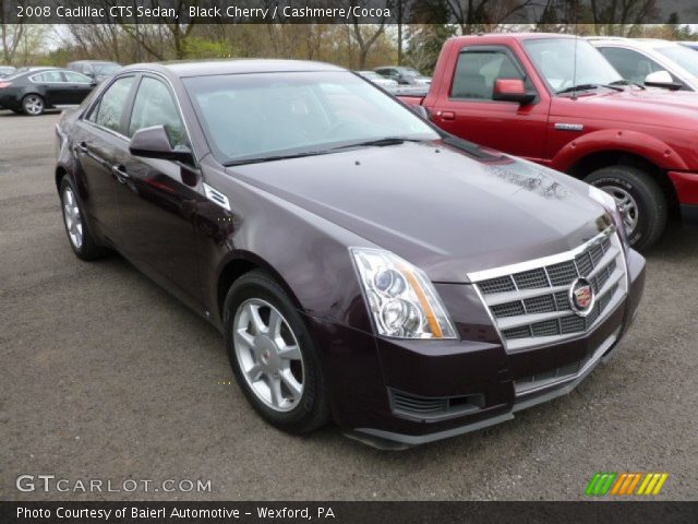 2008 Cadillac CTS Sedan in Black Cherry