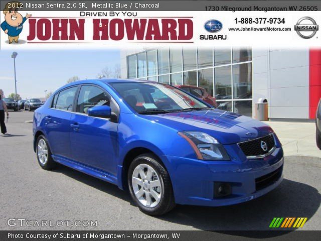 2012 Nissan Sentra 2.0 SR in Metallic Blue