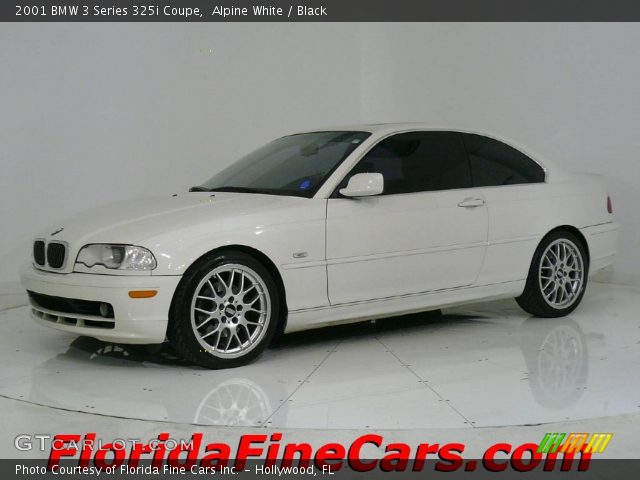 2001 BMW 3 Series 325i Coupe in Alpine White