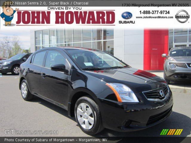2012 Nissan Sentra 2.0 in Super Black