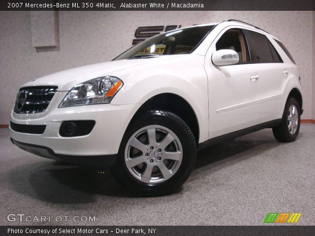 2007 Mercedes-Benz ML 350 4Matic in Alabaster White