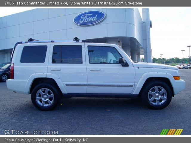 2006 Jeep Commander Limited 4x4 in Stone White