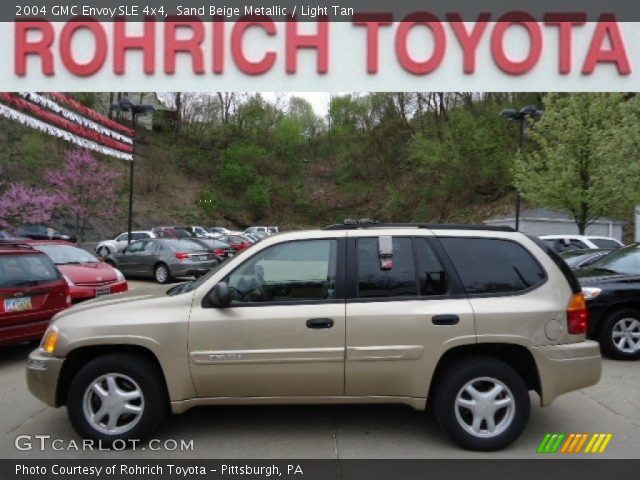 2004 GMC Envoy SLE 4x4 in Sand Beige Metallic