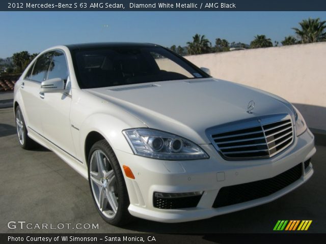 2012 Mercedes-Benz S 63 AMG Sedan in Diamond White Metallic