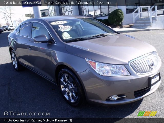 Mocha Steel Metallic 2010 Buick Lacrosse Cxl Cocoa