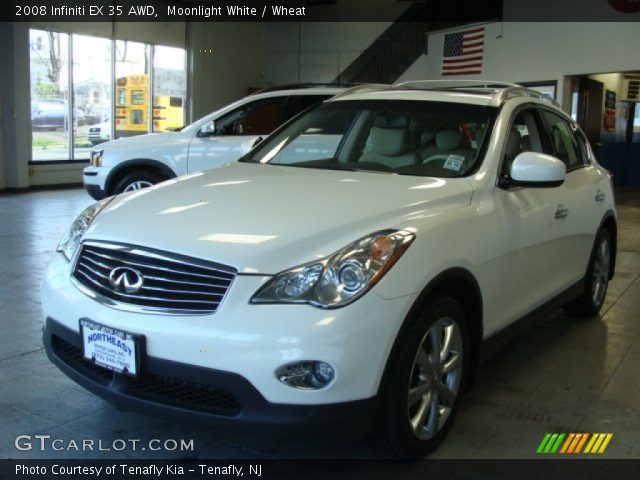 2008 Infiniti EX 35 AWD in Moonlight White