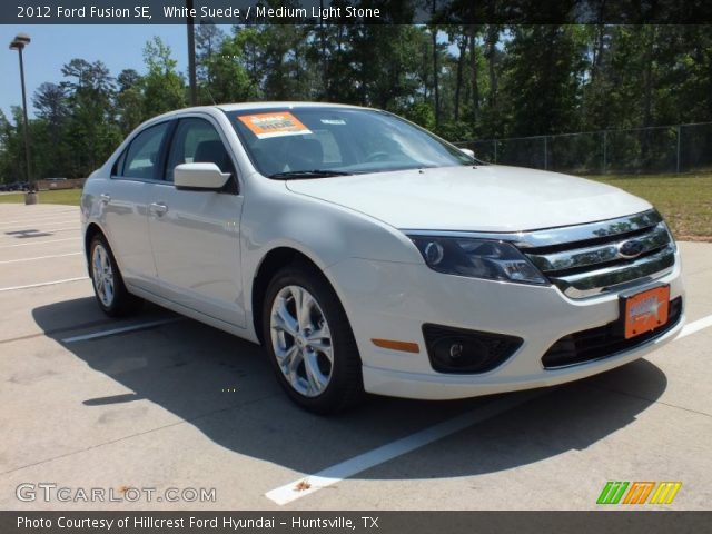 2012 Ford Fusion SE in White Suede