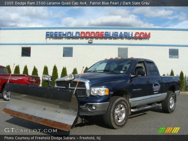 2005 Dodge Ram 2500 Laramie Quad Cab 4x4 in Patriot Blue Pearl