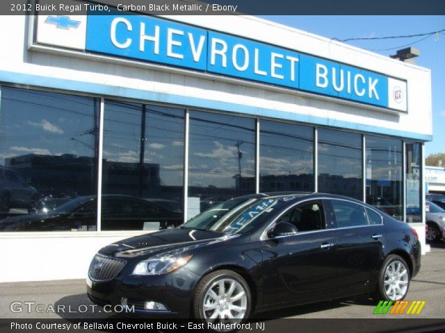 2012 Buick Regal Turbo in Carbon Black Metallic