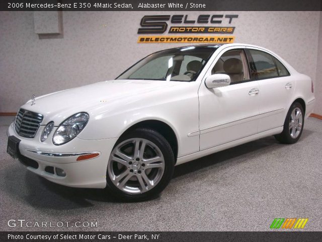 2006 Mercedes-Benz E 350 4Matic Sedan in Alabaster White