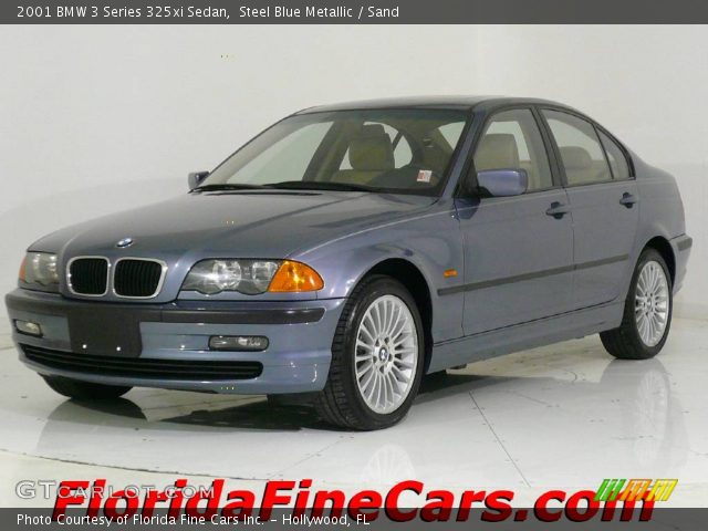 2001 BMW 3 Series 325xi Sedan in Steel Blue Metallic