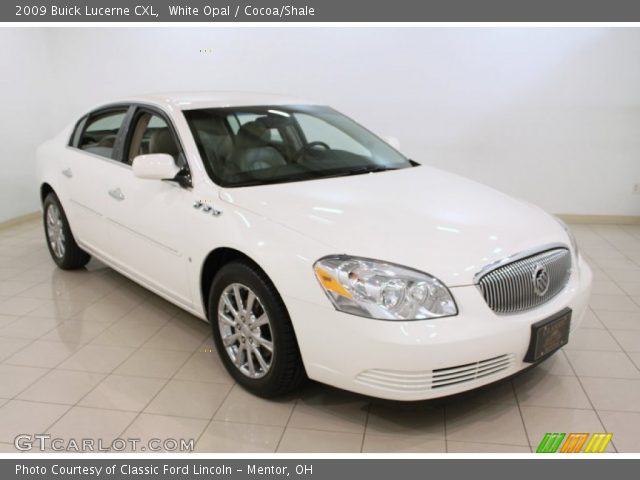 2009 Buick Lucerne CXL in White Opal