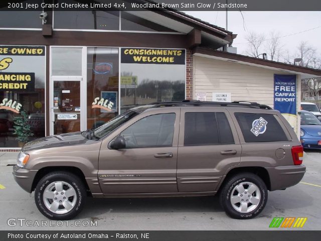 2001 Jeep Grand Cherokee Limited 4x4 in Woodland Brown Satin Glow