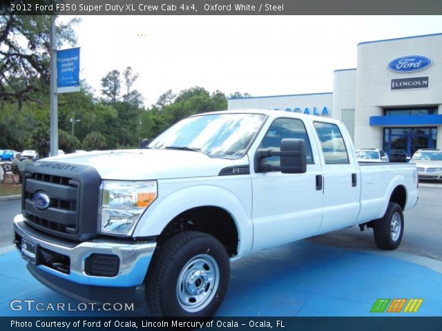 2012 Ford F350 Super Duty XL Crew Cab 4x4 in Oxford White