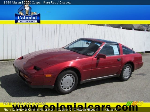 1988 Nissan 300ZX Coupe in Flare Red
