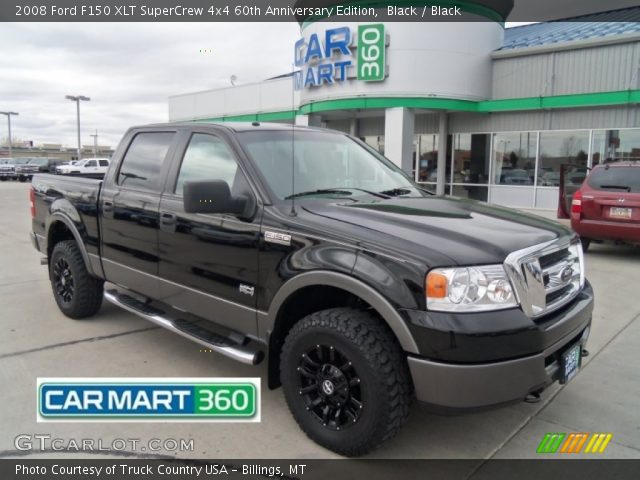 2008 Ford F150 XLT SuperCrew 4x4 60th Anniversary Edition in Black