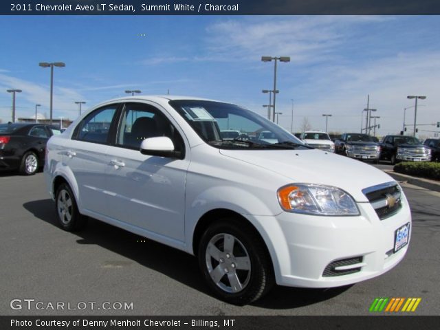 2011 Chevrolet Aveo LT Sedan in Summit White
