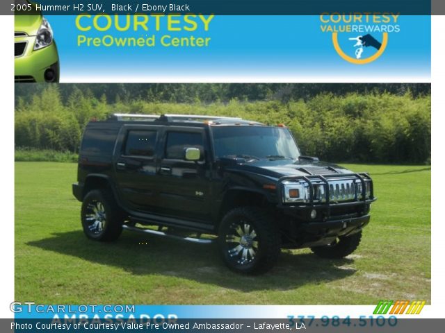 2005 Hummer H2 SUV in Black