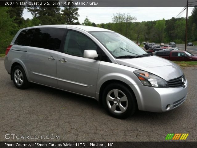 2007 Nissan Quest 3.5 S in Silver Mist Metallic