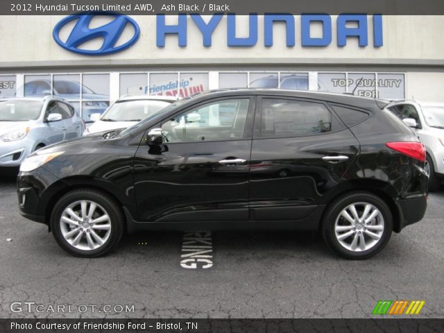 2012 Hyundai Tucson Limited AWD in Ash Black