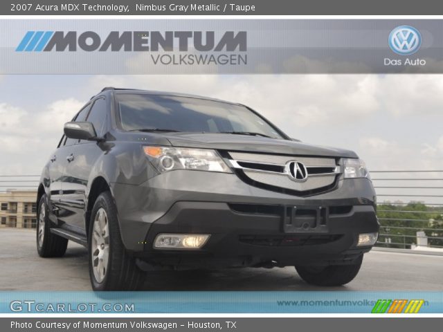 2007 Acura MDX Technology in Nimbus Gray Metallic
