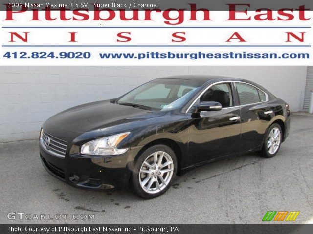 2009 Nissan Maxima 3.5 SV in Super Black