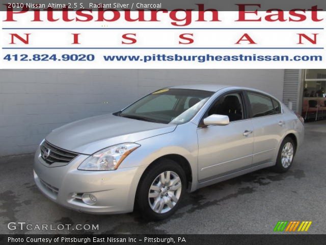 2010 Nissan Altima 2.5 S in Radiant Silver