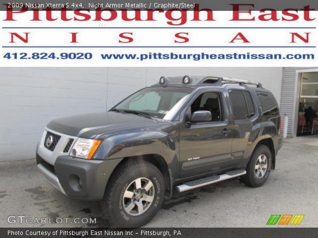 2009 Nissan Xterra S 4x4 in Night Armor Metallic