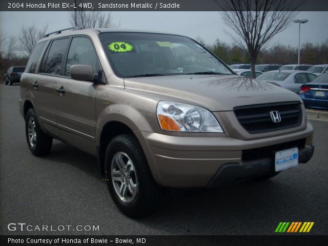 2004 Honda Pilot EX-L 4WD in Sandstone Metallic