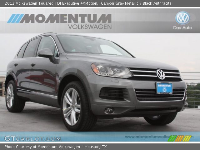 2012 Volkswagen Touareg TDI Executive 4XMotion in Canyon Gray Metallic