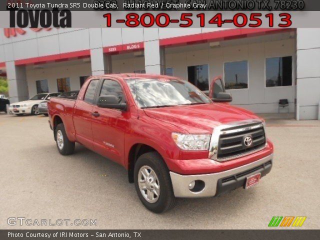 2011 Toyota Tundra SR5 Double Cab in Radiant Red