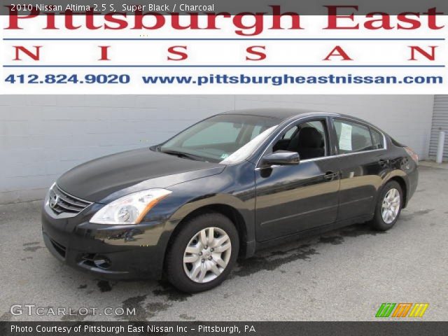 2010 Nissan Altima 2.5 S in Super Black