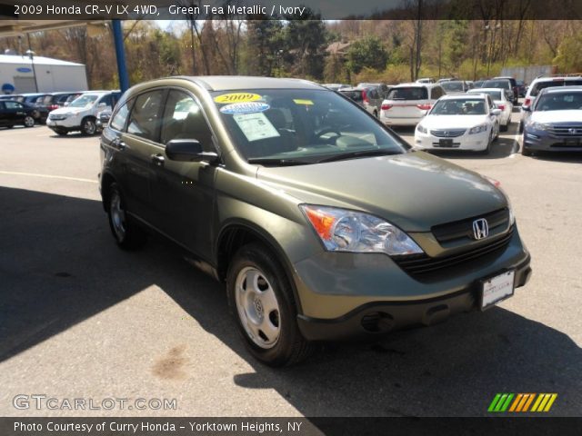 2009 Honda cr v green tea metallic #4