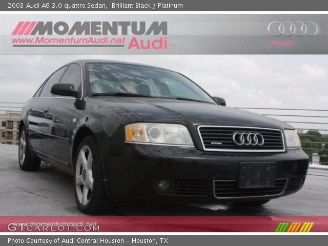 2003 Audi A6 3.0 quattro Sedan in Brilliant Black
