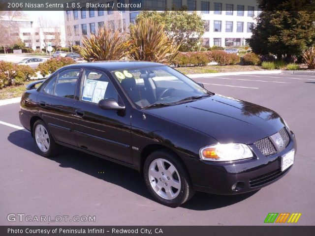 2006 Nissan Sentra 1.8 S in Blackout