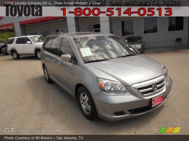 2005 Honda Odyssey EX-L in Slate Green Metallic