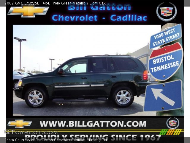 2002 GMC Envoy SLT 4x4 in Polo Green Metallic