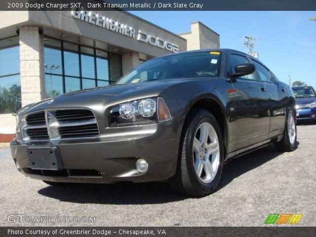 2009 Dodge Charger SXT in Dark Titanium Metallic
