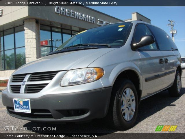 2005 Dodge Caravan SE in Bright Silver Metallic