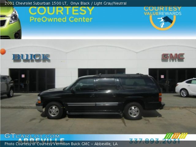 2001 Chevrolet Suburban 1500 LT in Onyx Black