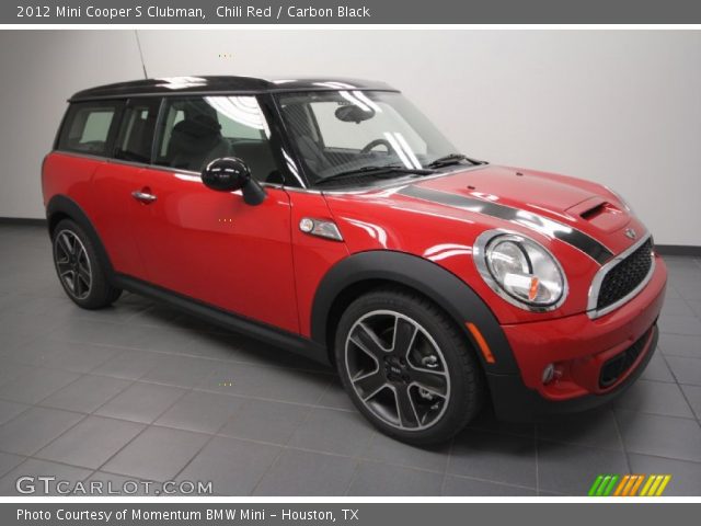 2012 Mini Cooper S Clubman in Chili Red