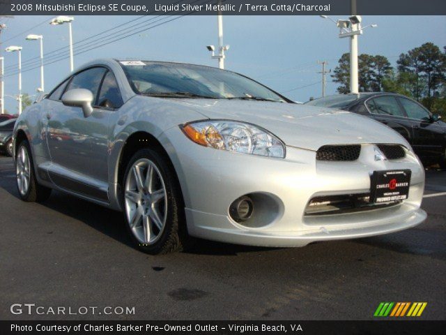 2008 Mitsubishi Eclipse SE Coupe in Liquid Silver Metallic