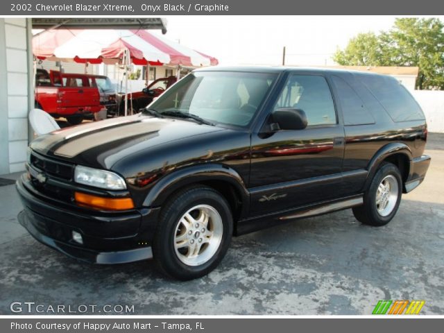 Onyx Black - 2002 Chevrolet Blazer Xtreme - Graphite Interior |  GTCarLot.com - Vehicle Archive #63384114