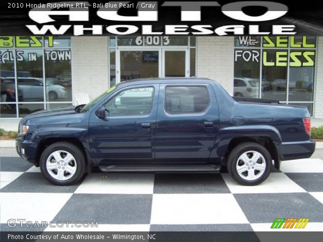 2010 Honda Ridgeline RTL in Bali Blue Pearl