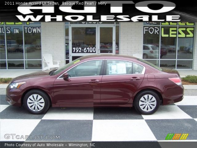 2011 Honda Accord LX Sedan in Basque Red Pearl