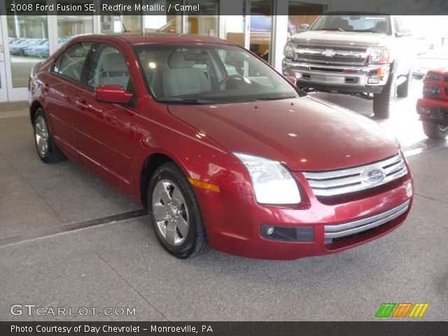 2008 Ford Fusion SE in Redfire Metallic