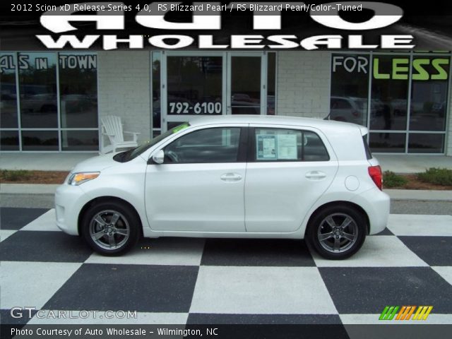 2012 Scion xD Release Series 4.0 in RS Blizzard Pearl