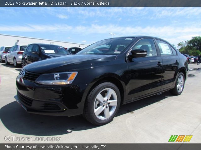 2012 Volkswagen Jetta TDI Sedan in Black